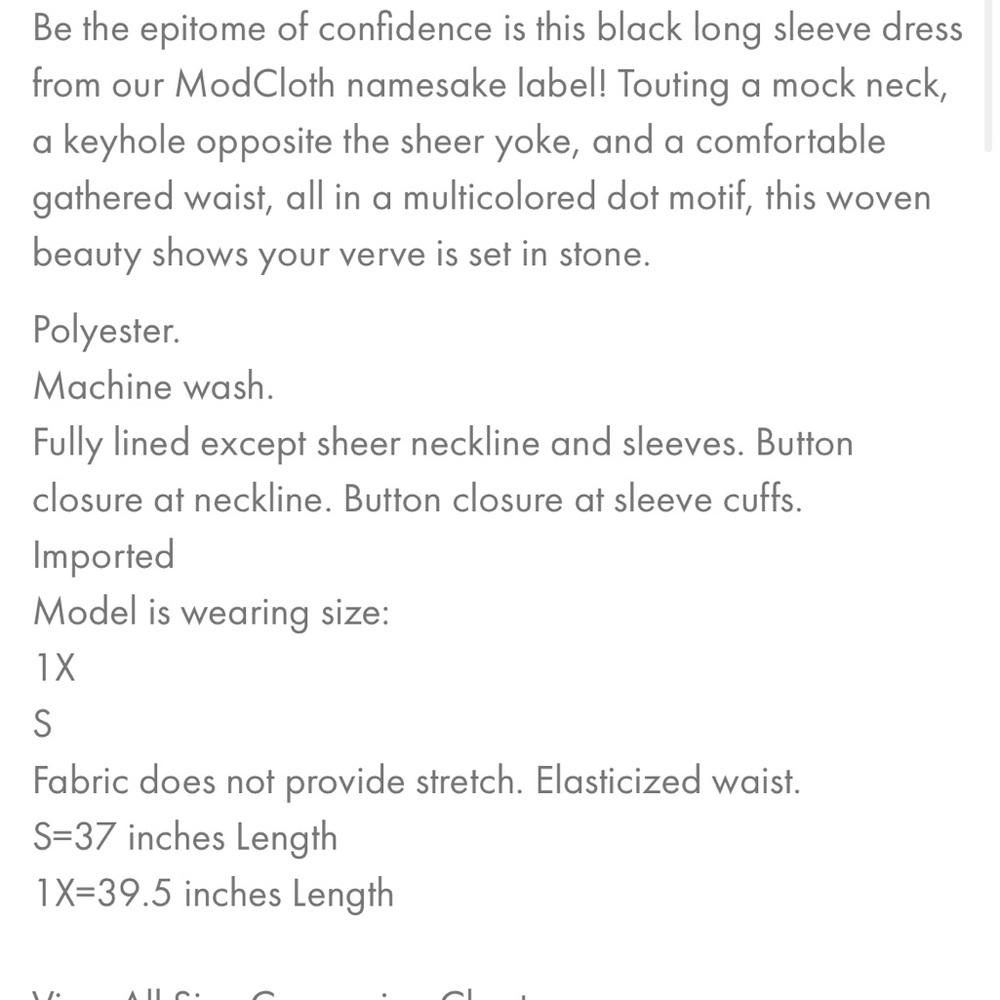 ModCloth Rainbow Dot Party Dress 3X - Picture 4 of 6